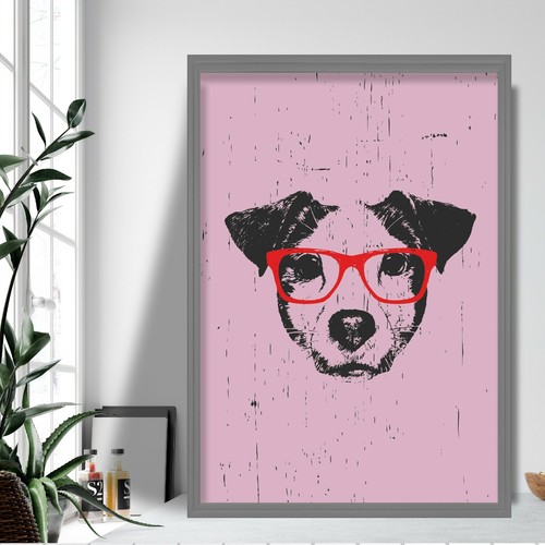 Stampa artistica stile - , grunge