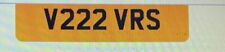 Targa immatricolazione privata V222VRS auto VRS