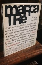 MARCA TRE 34-35-36 Rivista Cultura Contemporanea  1967 Lerici  Marcatre