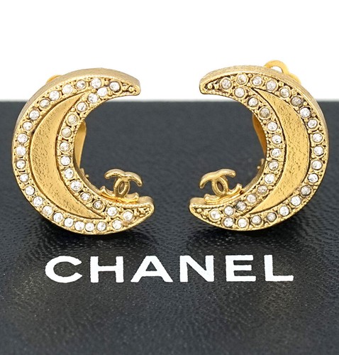 Orecchini chanel loghi oro - orecchini,