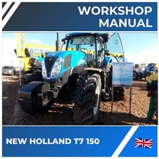 NEW HOLLAND T7 150 Repair Manual - ENGLISH - Workshop Service TRACTOR