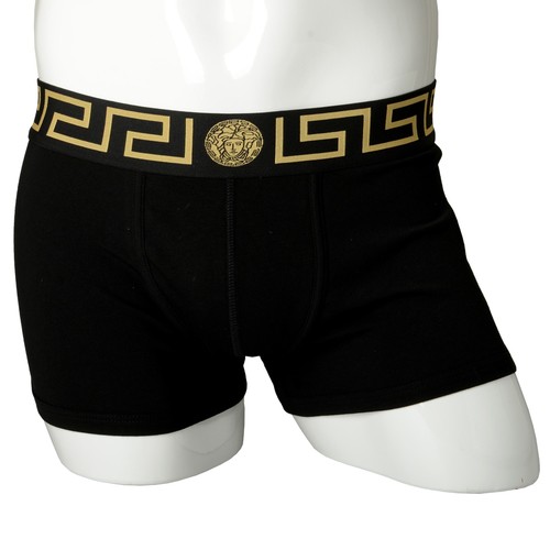 Versace men black gold - black/gold, low
