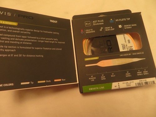 Orvis fly line wf - orvis, wt.,