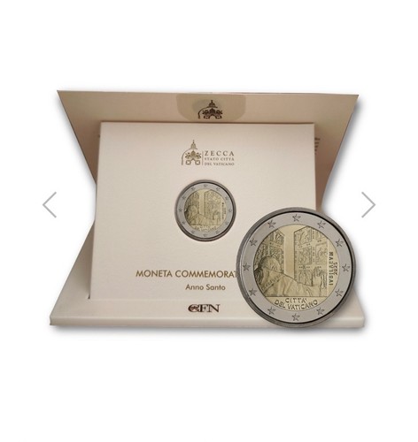 Euro vaticano 2025 - 2025, "anno