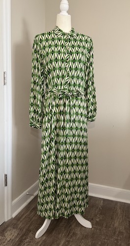Zara maxi abito maniche - maxi, lunghe