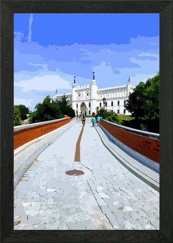Poster arte parete con - parete,