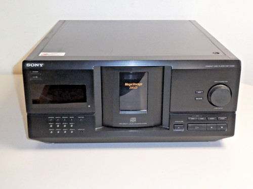 Sony cdp cx230 mega storage - mega,