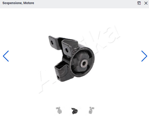 Supporto motore anteriore - supporto,