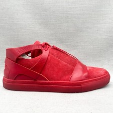 Scarpe sneakers cross trainer Del Toro X Erik Bjerkesjö uomo 11 rosse scamosciate casual