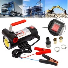 Pompa Trasferimento Carburante Elettrica Diesel Olio Cherosene Commerciale Auto DC 12V 50L/min