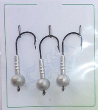 3 testine piombate grub pesca