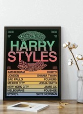 Poster Harry Styles Tour 2026