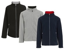 Giacca In Fleece A Contrasto