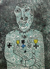 Enrico Baj, Personnage de