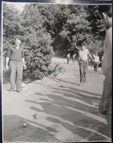 Partie pétanque 1960 sud - de,