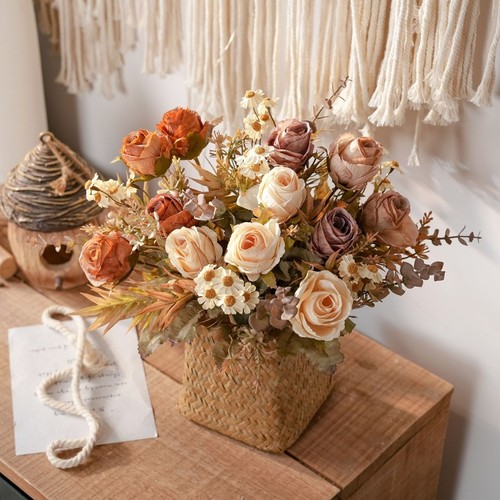 Bouquet rose artificiali - di,