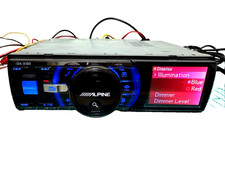 Alpine iDA-X100 lettore MP3/WMA/AAC USB unità audio testa Bluetooth JDM testato usato