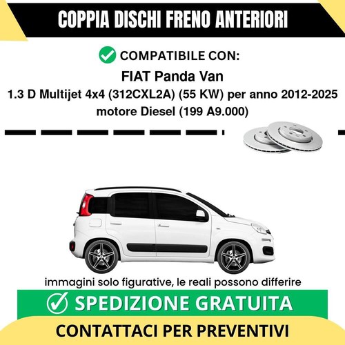 Coppia dischi freno anteriori - dischi,