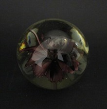 ✅ SPLENDIDO ANTICO FERMACARTE EPOCA 900 VETRO MURANO SOFFIATO ANTIQUE - 4584