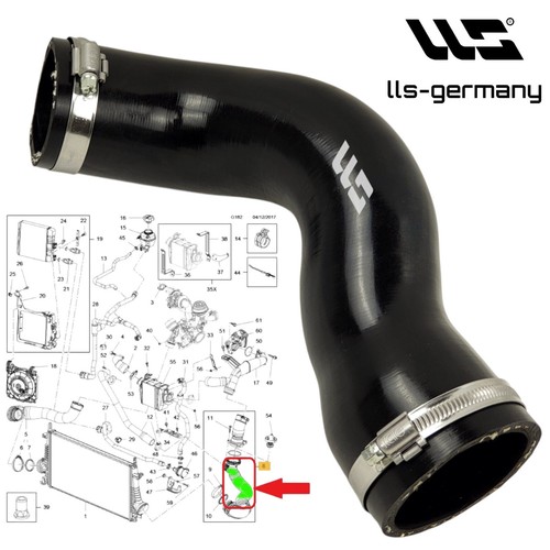 Tubo turbo intercooler per