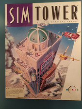 PC CD-ROM SIM TOWER THE VERTICAL EMPIRE BIG BOX ☆