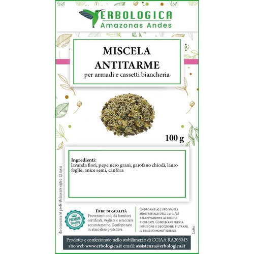 Miscela antitarme naturale - , per