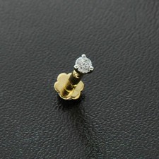 3 MM Diamanti Finti Solitario