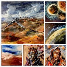 DUNE Collezione Set 11 Dipinti