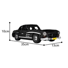 ZITIANYOUBUILD 1:13 Scale Coupé avec Engine et Functional Trunk 1452 pièces