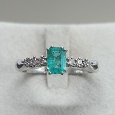 Anello Oro Bianco 18kt 750