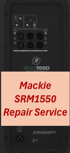 Mackie srm1550 servizio - mackie,