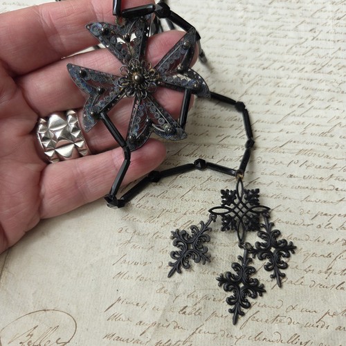 Collana gioielli lutto - collana,