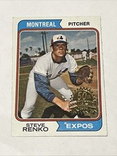 Carta baseball 1974 topps - carta,