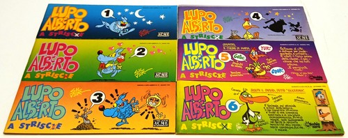 Lupo alberto strisce lotto 7 - lupo,