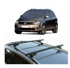 BARRE PORTATUTTO ACCIAIO VOLKSWAGEN GOLF PLUS ANNO 2010 CON RAILS 4 SERRATURE