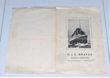 Brochure pubblicità BRAYDA