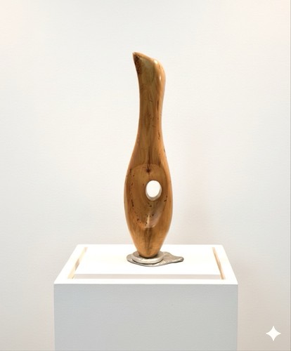 Vaso scultura biomorfa - , mcm