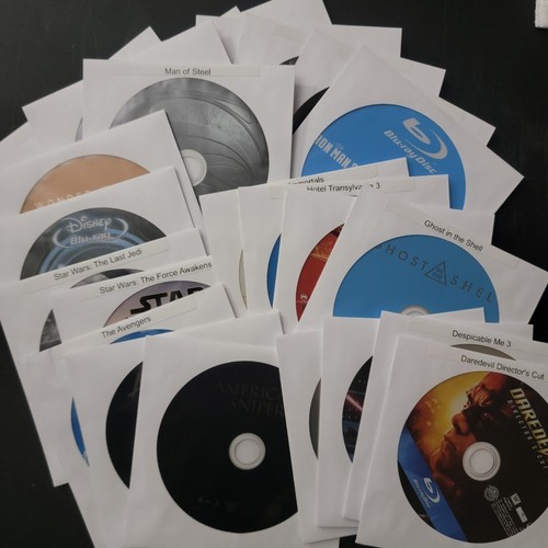 Blu ray movies disc - movies, only-no