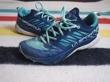 Scarpe da trail running La Sportiva Kaptiva blu oceano basse outdoor donna US 7,5