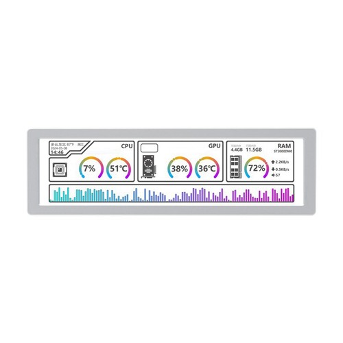 Usb 8 pollici 1920x480 - pollici,