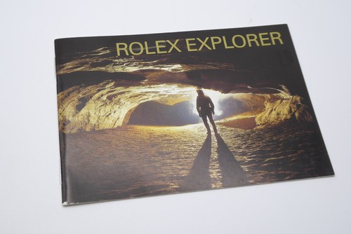 Opuscolo rolex explorer 597 - rolex,
