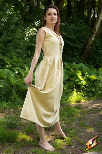 Abito contadino beige