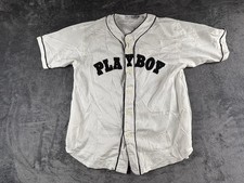 Playboy maglia baseball bianca
