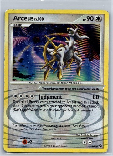 Arceus dp50 holo promo - dp50, diamond