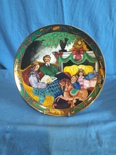 Piatto Decorativo Royal Copenaghen Christmas Tales Christmas In Denmark 1995