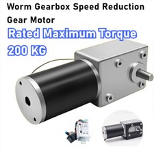 Nuovo DC 12V/24V Worm Gear