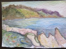 VECCHIO QUADRO DIPINTO AD