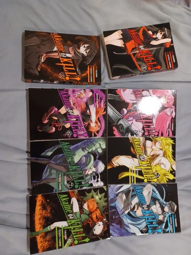 Akame kill manga serie - akame, 1-8