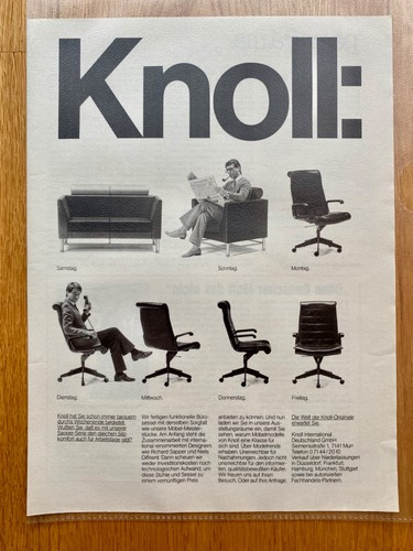 1984 knoll international - knoll,