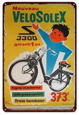 Plaque Murale Métal "Velo